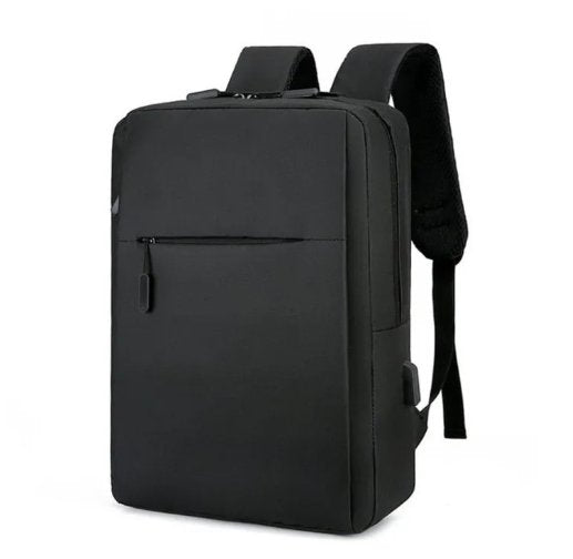 Nylon Laptop Backpack Black